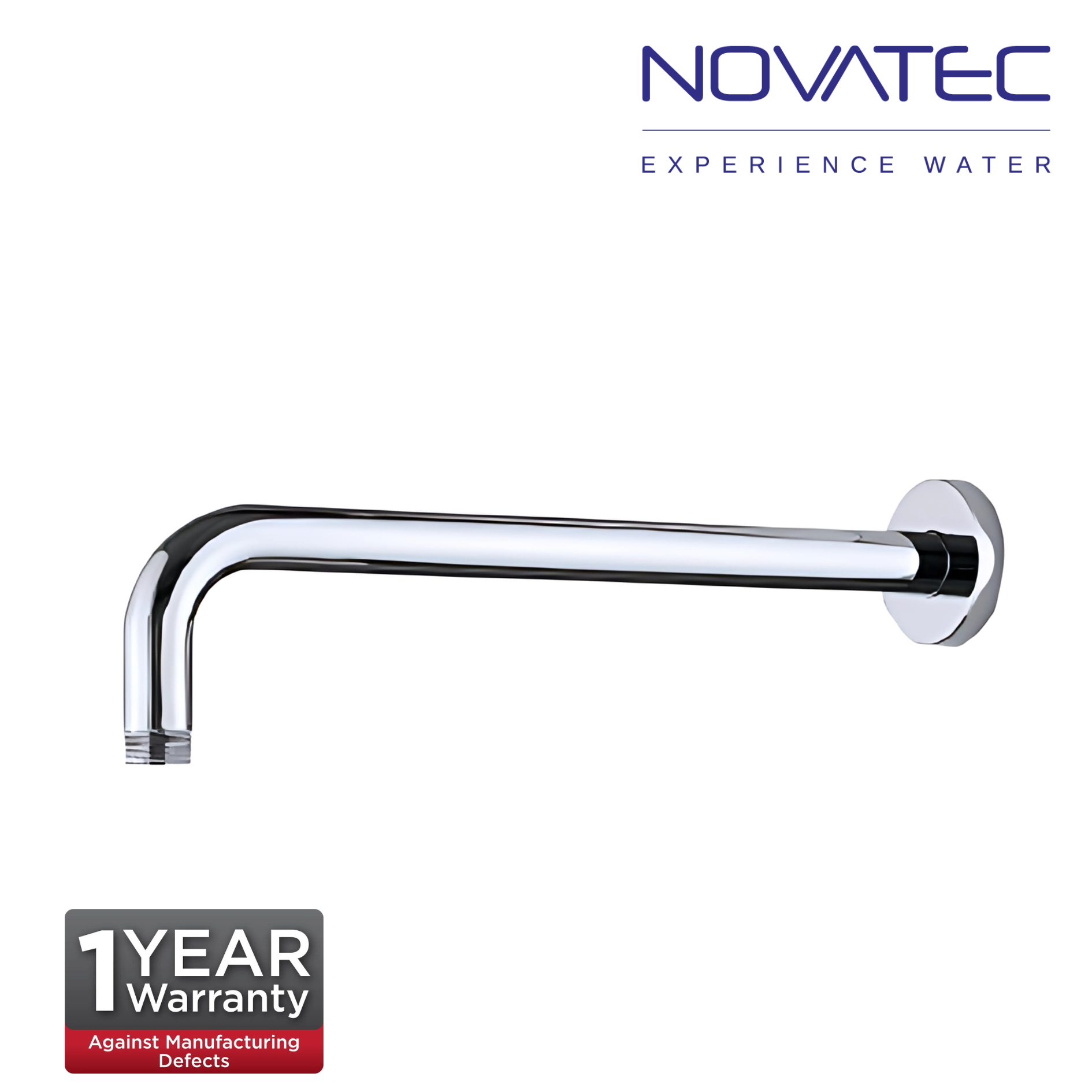 Novatec Chrome Shower Arm (SA03-16)